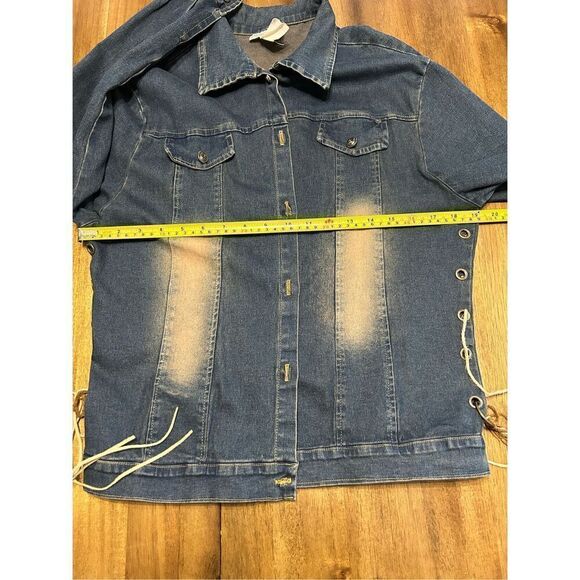 Love U.S.A Y2K Womens Jacket Size Large - Picture 8 of 9